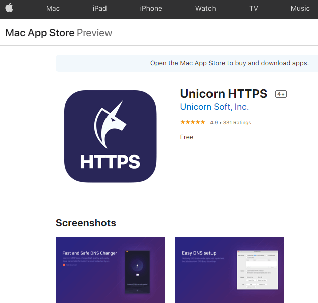 Mac OS 사용자를 위한 Unicorm HTTPS 프로그램
